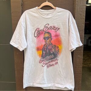 G Eazy Endless Summer Tour 2018 T Shirt Size L Vtg Airbrush Style